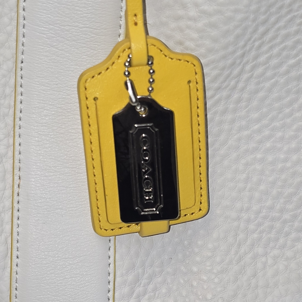 Coach Bleeker Edgepaint Leather Preston Satchel #30165 - Picture 5 of 8